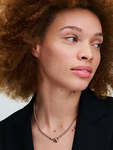 Pandora Moments Studded Chain Necklace - Image 3