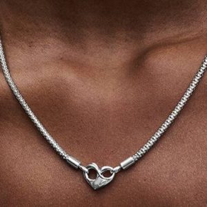 Pandora Moments Studded Chain Necklace