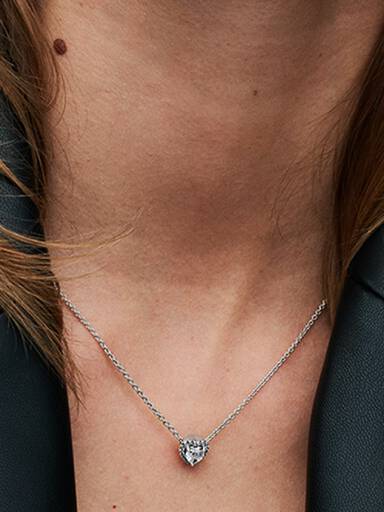Elevated Heart Necklace