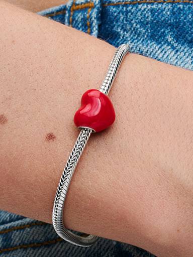 Color-changing Hidden Message Heart Charm