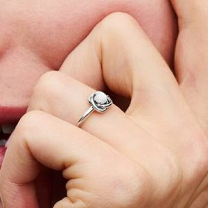 FINAL SALE - June Birthstone Eternity Circle Ring