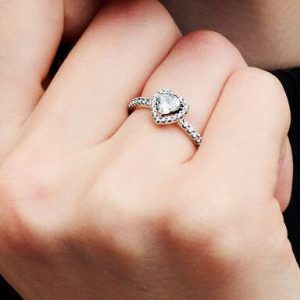 Elevated Heart Ring