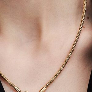 Studded Chain Necklace