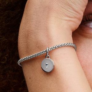 Openable & Engravable Love Locket Dangle Charm