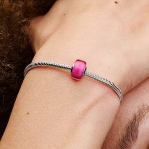 Pink Mini Murano Glass Charm
