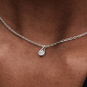 Pandora Infinite Sterling Silver Lab-grown Diamond Pendant Necklace