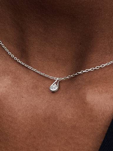 Pandora Infinite Sterling Silver Lab-grown Diamond Pendant Necklace