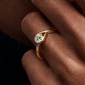 Pandora Infinite 14k Gold Lab-grown Diamond Ring
