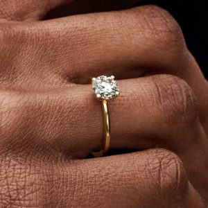 Pandora Era 14k Gold Lab-grown Diamond Ring